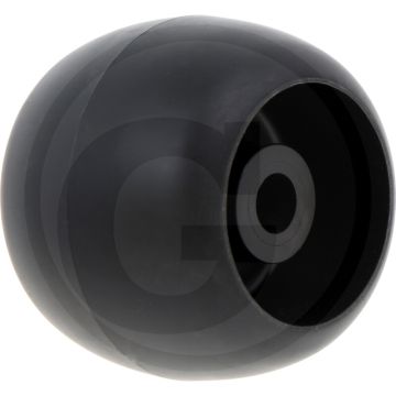 Steunrol PTX 160 HD - 80mm Ø - 64mm wielbreedte - 12,5mm as-Ø
