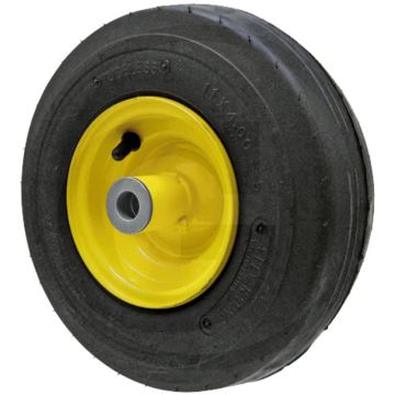 Steunwiel (met stalen velgen, robuuste uitvoering)