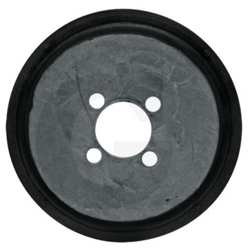 Schijf met rubber voor sneeuwfrezen en 30" handmaaiers - Ø 111mm, Ø 25,4mm, 4 gaten