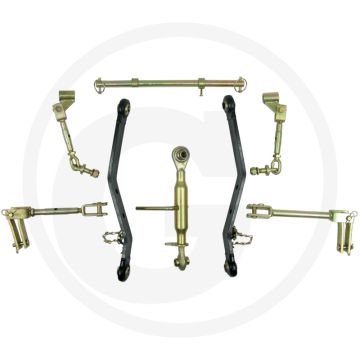 Driepunts kit passend voor Kubota, Lengte topstang: 500 mm