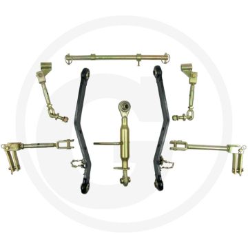 "Driepunts kit - Passend voor kleine tractoren - Lengte topstang: 600 mm"