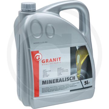2-takt olie (mineraal, rood van kleur)