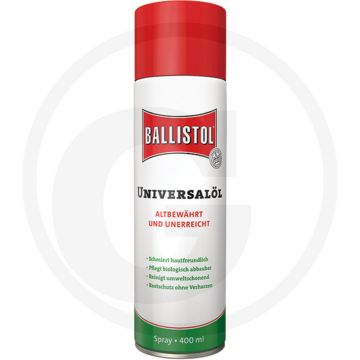 Ballistol spray 400 ml - Universele olie voor doe-het-zelvers, industrie en auto's