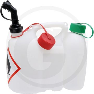 HÜNERSDORFF Dubbele jerrycan - 3L brandstofmengsel, UN/BAM goedkeuring