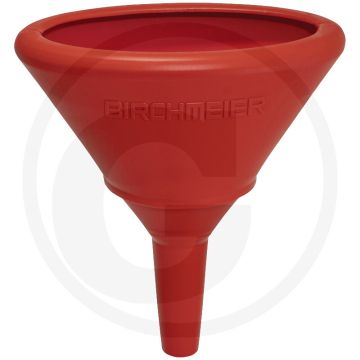 Birchmeier Trechter ovaal - Brandstofbestendig, RVS zeef, opvangring - 191x210mm