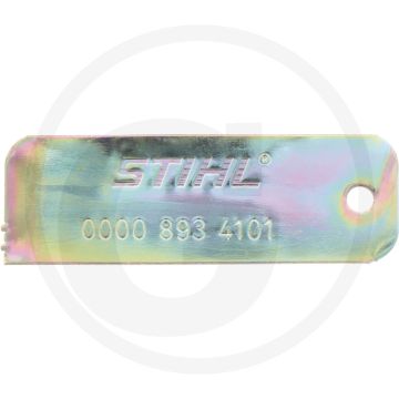 Stihl Sjabloon - Kettenräder-Verschleißzustandprüflehre