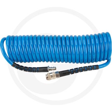 AEROTEC Spiraal-verlengslang 10m, 8mm Ø, 10 bar werkdruk