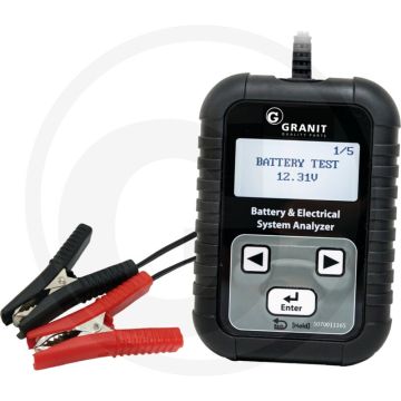 Accutester "BT 400" - Meetbereik: 40 - 1885 CCA EN