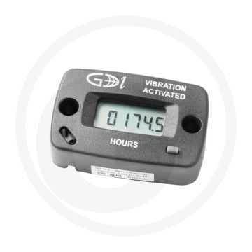 Trilling-bedrijfsurenteller - Urenteller Flashsensor Timer - Opbouwmontage