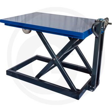 PETEC Schaar heftafel (Verrijdbare en in hoogte verstelbare werktafel)