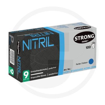 VPE100 wegwerphandschoenen "blauw nitril XL 100 stuks 0,08 mm dik".