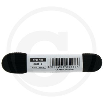 Schoenveters 2 paar, 90 cm, Scheurbestendig, Zwart