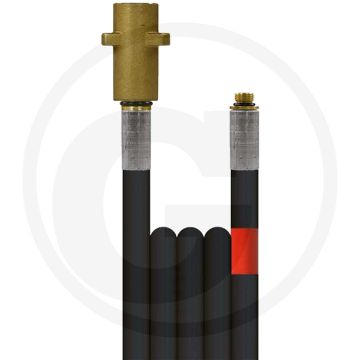 RR slang Flexy 30m bajonet: 1/8''AG, zwart, 300 bar, DN6, temp. max. 100°C. (Kärcher)