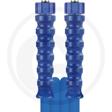 Hogedrukslang 10m 2SC DKO 22 + GKS blauw 400 bar