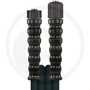 Hogedrukslang 10m DN8 400 bar 150°C 2SN met knikbescherming