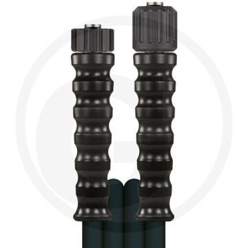 Hogedrukslang 15m DN10 400 bar 150°C - 2SN - Met knikbescherming