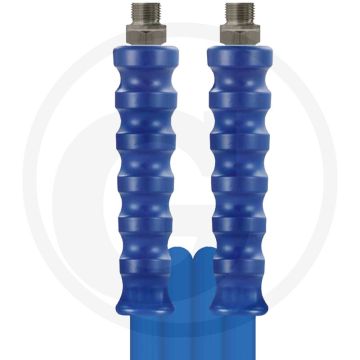 Hogedrukslang 15m 400bar 2SC blauw AGR 3/8''