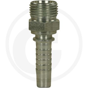 Persnippel DKR 1/2" NW 10 Staal, verzinkt
