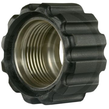 Wartelmoer M22x1,5 16,4 mm zwart RVS - Binnen-Ø 16,4 mm