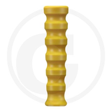 Knikbescherming NW 10 geel rubber gegolf - Binnen-Ø 20,5mm