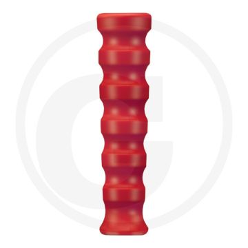 Knikbescherming NW 12 rood rubber gegolf - UV- en ozonbestendig - DN 12 - 1/2"