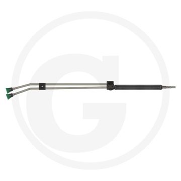 Dubbele spuitlans easyfarm 365+ - RVS, 310 bar, 980 mm