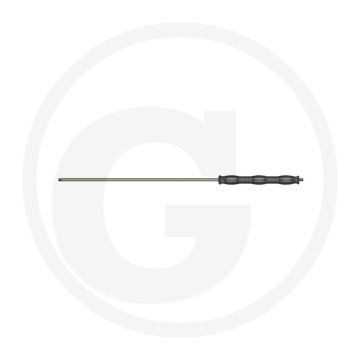 Spuitlans 500mm, 400 bar, 150°C, Verzinkt staal