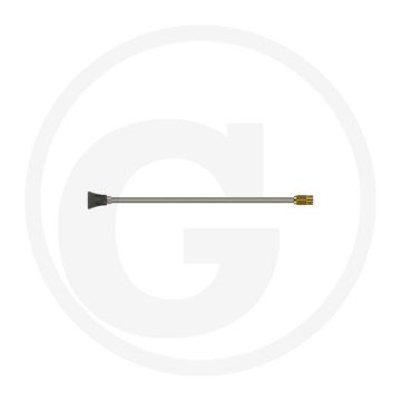 Vetbuis 600mm RVS M22 x 1,5 / 1/4" 400bar 150°C - Zonder spuitdop