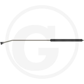 Düsenrohr 1000mm 400bar 150°C Stahl verzinkt Schwarz 15° abgewinkelt