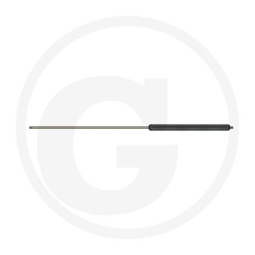 Spuitlans 800mm Verzinkt staal 400 bar 150°C Zwart