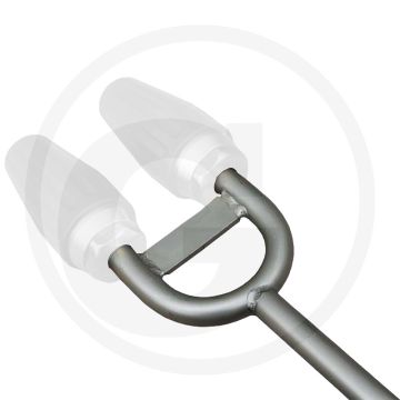 U vormige spuitlans - Roestvrijstaal, Lengte 900mm, Druk max. 400 bar