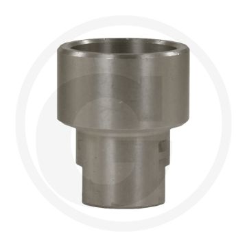 RVS spuitdopbeschermmof - 1/4" binnendraad & 1/4” buitendraad