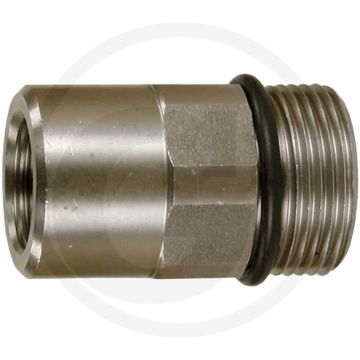 Tegennippel Roestvrijstaal M24 x 1,5 - 700 bar