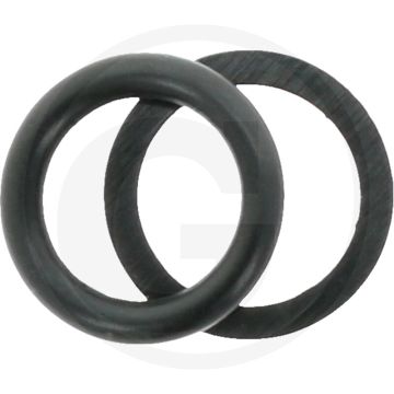 Afdichtset - O-ring en steunring - Ø 11 mm insteeknippel