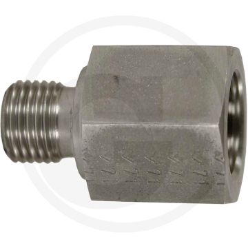 Verloopsokken Roestvrijstaal 26mm 400 bar