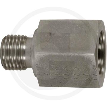 Verloopsokken Roestvrijstaal 34mm 150°C