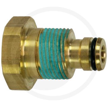 Sproeidopadapter - Voor spuitlans 1/4" buitendraad TR 20 binnendraad (K-Lock)