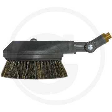 Roterende borstel Ø160mm, 50 bar, Paardehaar, Met kantelgewricht
