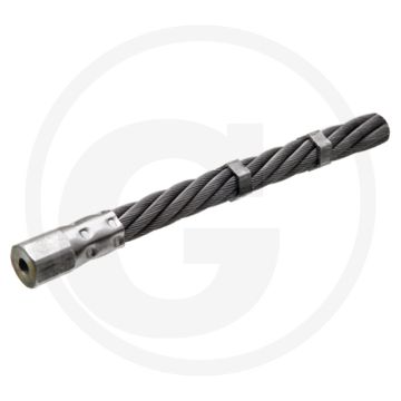Schroefbare onkruidborstel - TopLock, 285mm, Staal, Ø 20mm