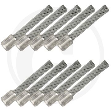 Tielbürger Onkruidborstelset staal ((1x10 stuks))