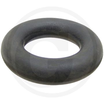 Rubber ring voor veer