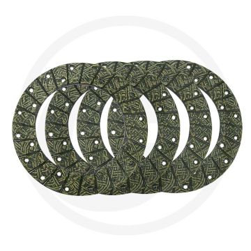 Remblokkenset (150 x 228 x 4,7 mm)