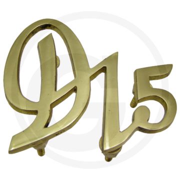 Embleem D 15 - Classic Parts voor Deutz - Sierlijsten/emblemen