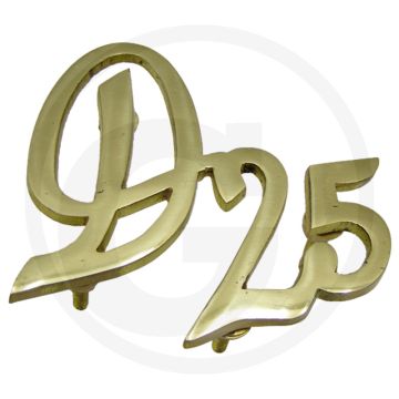 Embleem D 25.