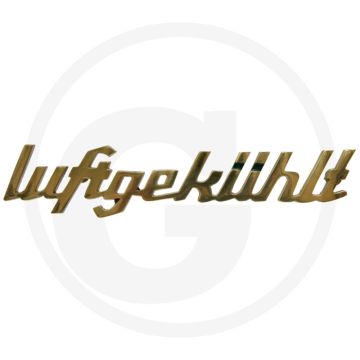 Embleem - Luchtgekoeld zijpaneel