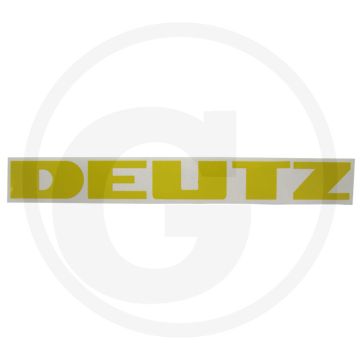 Sticker Deutz groot, 240 x 26 mm