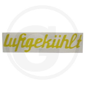 Sticker Luchtgekoeld - Passend voor Deutz - Opbouw - Sierlijsten/emblemen
