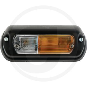 Knipper-breedtelicht Links Oranje (Zonder gloeilampen)