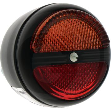 Achter-knipperlicht Met remlicht / kentekenverlichting - Zwart - Links