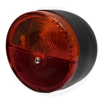 Achter-rem-knipperlicht Deutz 2505-9005 Rond.